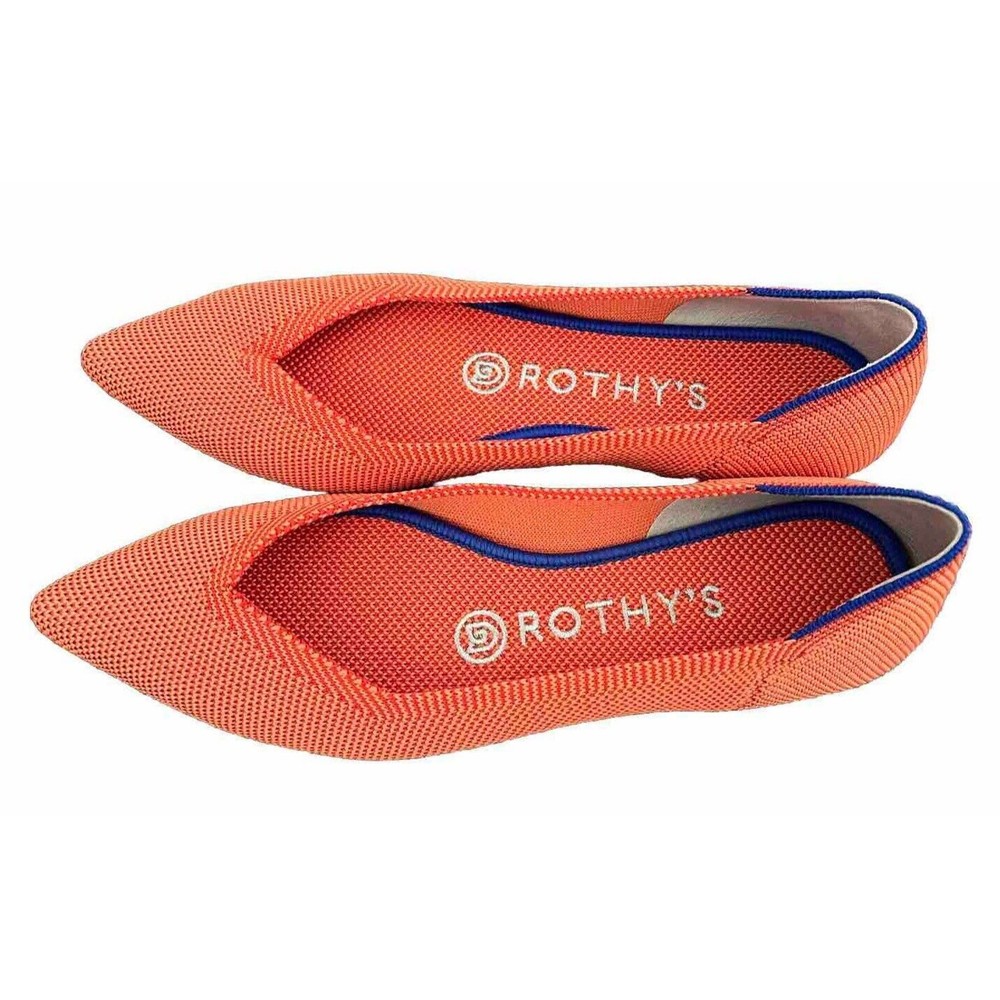 Rothys The Point Women's Size 6 Us Persimmon Poin… - image 2